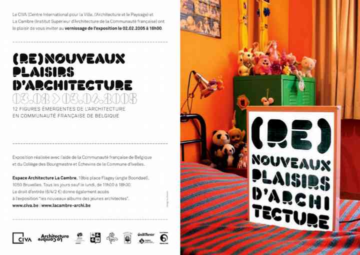 [RE]NOUVEAUX PLAISIRS D'ARCHITECTURE