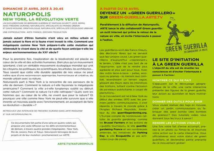 INTERVIEW,  NATUROPOLIS NEW YORK, LA REVOLUTION VERTE naturopolis_pl002