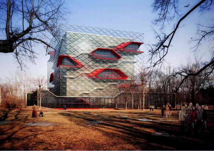 THE RED BAOBAB, PUBLIC LIBRARY pragues_pl012