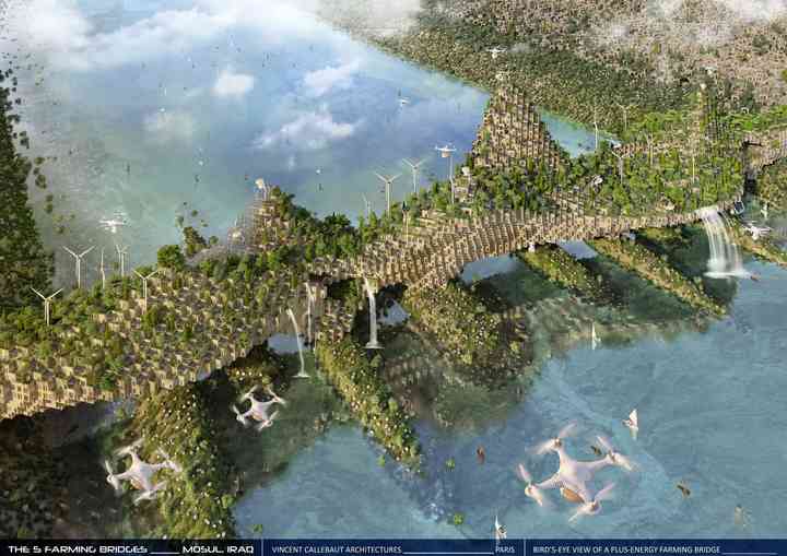 THE 5 FARMING BRIDGES, FIRST PRIZE WINNER mosul_pl004