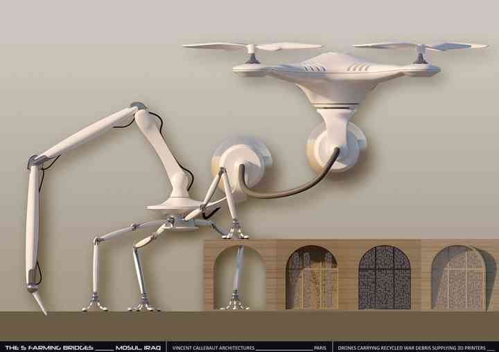 THE 5 FARMING BRIDGES, FIRST PRIZE WINNER mosul_pl021