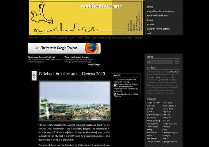 ARCHITECTURE MNP mnp_pl01