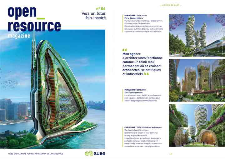 OPEN RESSOURCE, SUEZ MAGAZINE